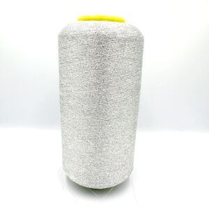 Lurex Branded Silver Metallic Yarn / Thread F3324 Blending Filament 550grs